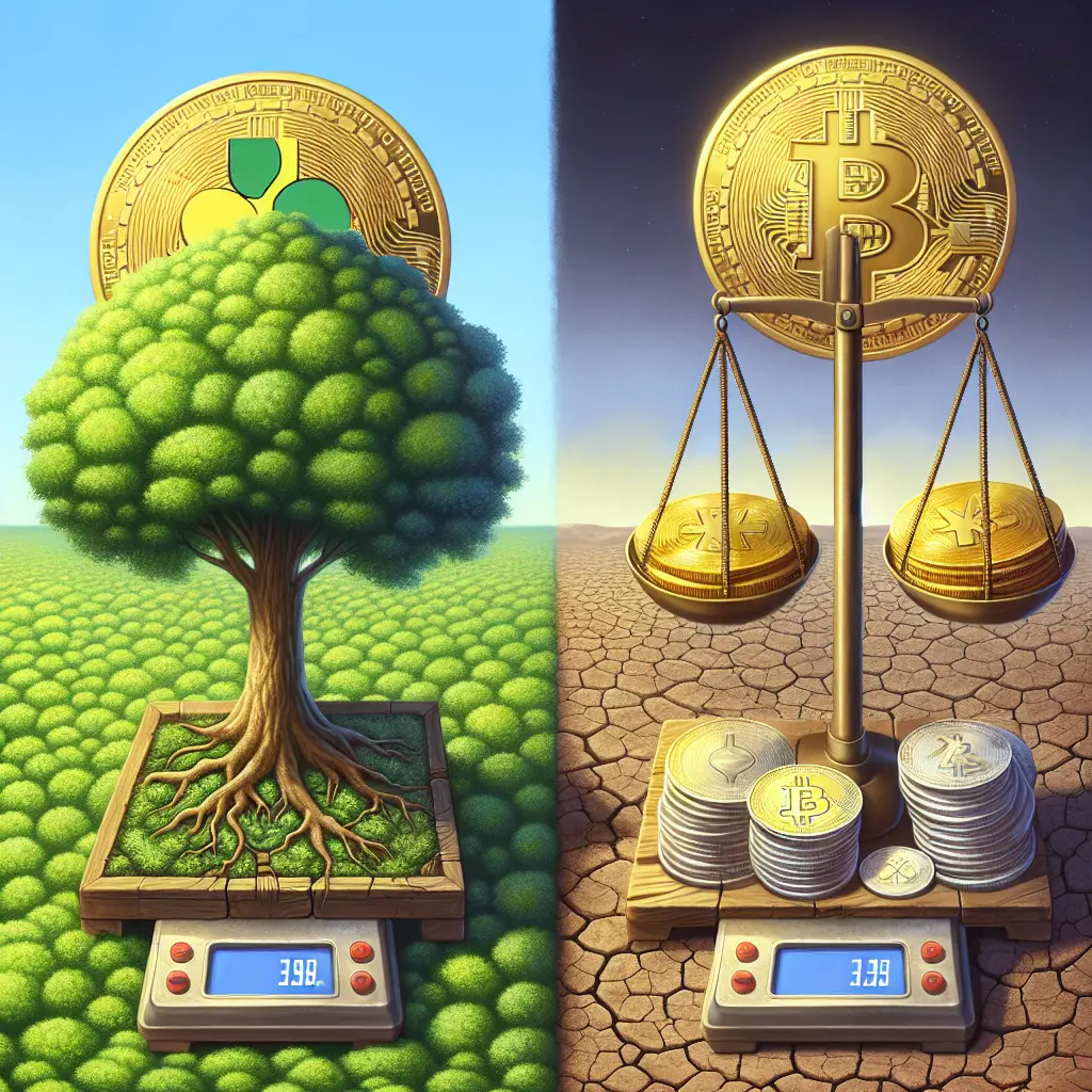 Representation of The Environmental Impact of XRP Compared to Other Cryptocurrencies