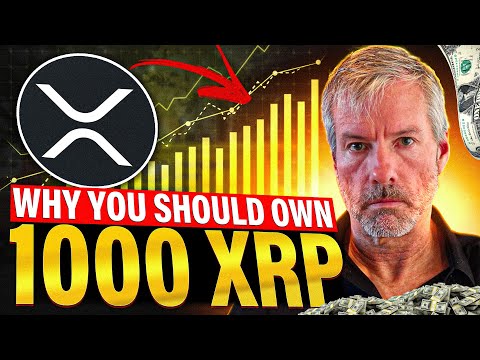 Representation of Why You NEED To Own Just 1000 XRP - Michael Saylor 2025 Prediction