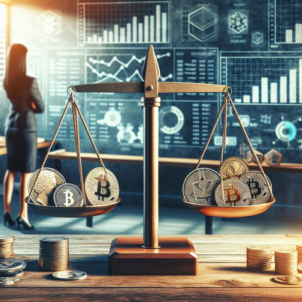 Representation of Los inversores enfrentan un mayor riesgo al evitar las criptomonedas por completo, dice un líder de la industria