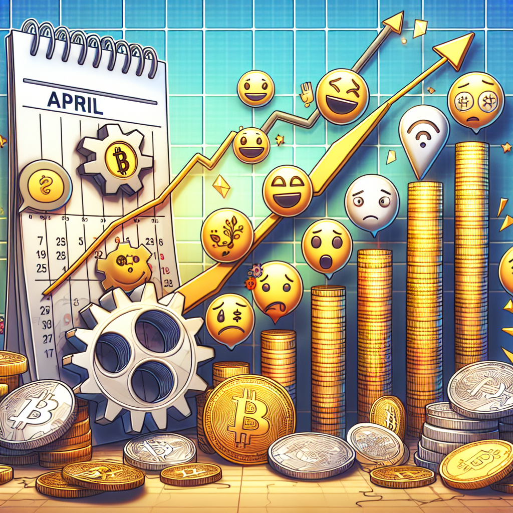 Representación de Factores clave del mercado de criptomonedas en abril de 2025: aumentos de precios, cambios regulatorios y sentimiento de los inversores