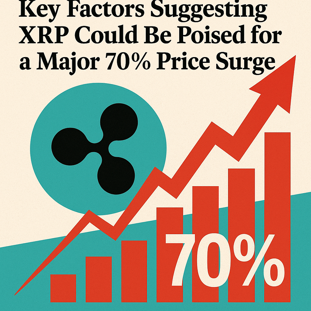 Representation of Key Factors Suggesting XRP Could Be Poised for a Major 70% Price Surge